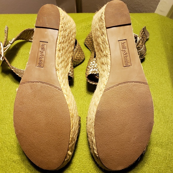 Katie & Kelly Gold Espadrilles - Picture 3 of 3